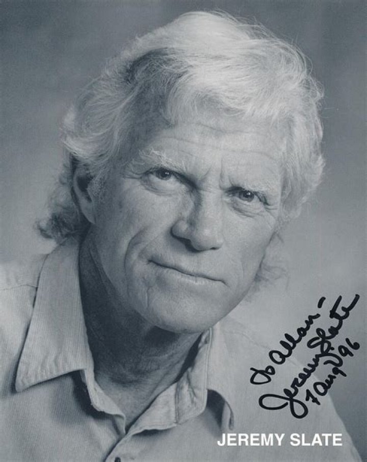 Jeremy Slate Net Worth at Death, Date, Place and Cause of Death, Family, etc