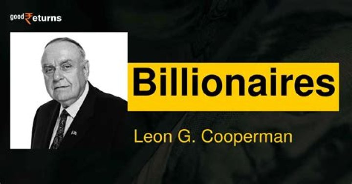 Leon G. Cooperman Net Worth, Age, Height, Weight, Family, Wiki 2024